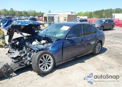 2018 BMW 320I xDrive z USA, uszkodzony, nr VIN WBA8E5G5XJNV02762